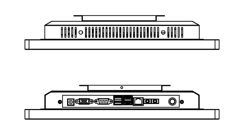 Windows電容互動廣告機
