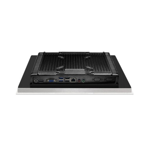 ZXTLCD 鋁板封閉式細(xì)窄邊觸摸工控一體機防水工業(yè)電腦嵌入式電阻電容壁掛桌面顯示器